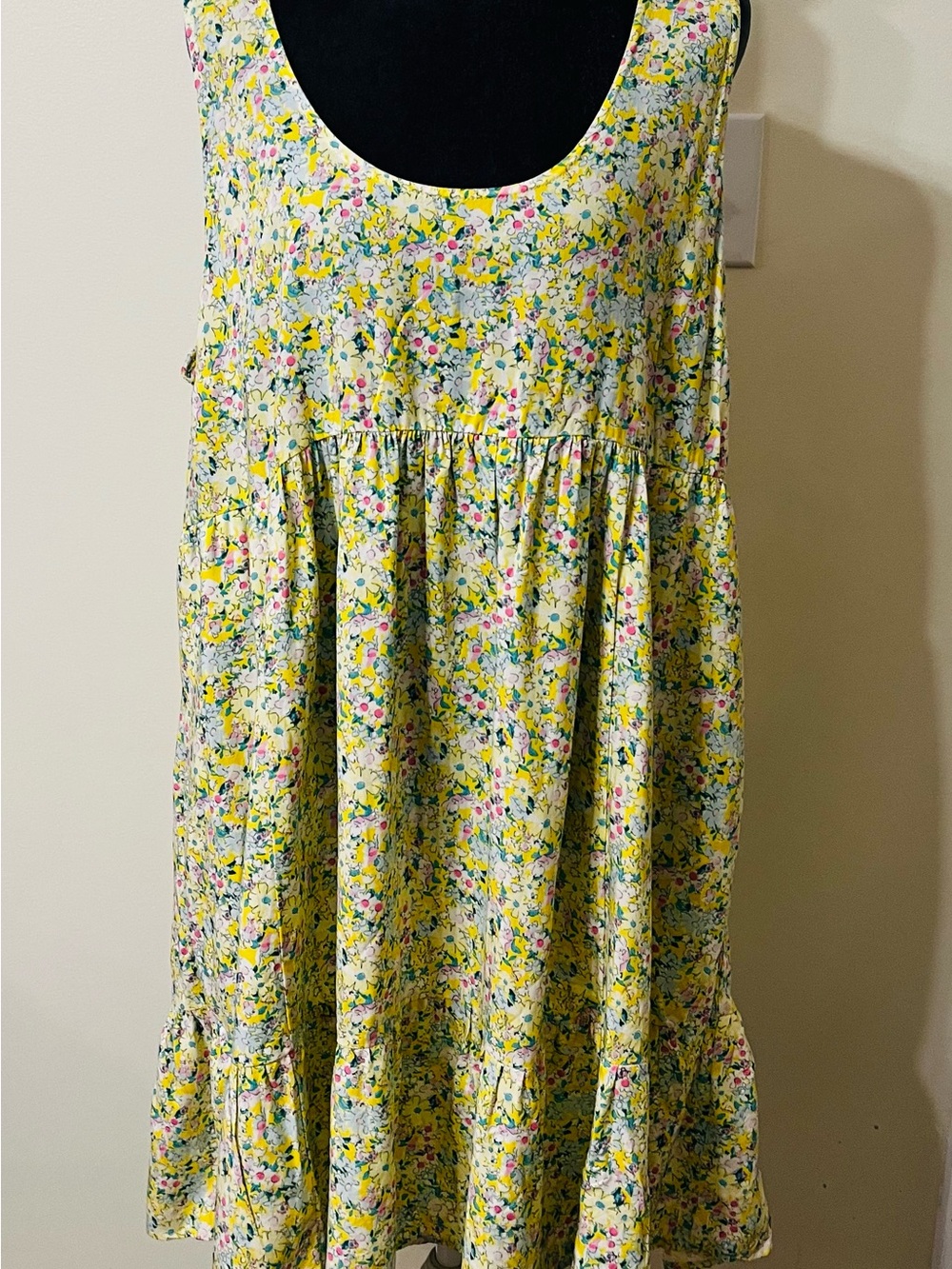 TORRID Yellow Floral Summer Dress